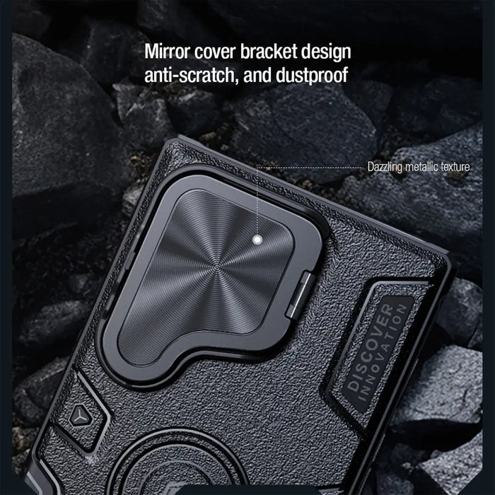 Nillkin CamShield Armor Prop Case for Samsung Galaxy S24 Ultra - black - Cell phone cases and covers<<<HurtelXML