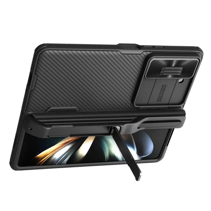 Nillkin CamShield Fold Case for Samsung Galaxy Z Fold 5 with additional stylus holder - black - Cell phone cases
