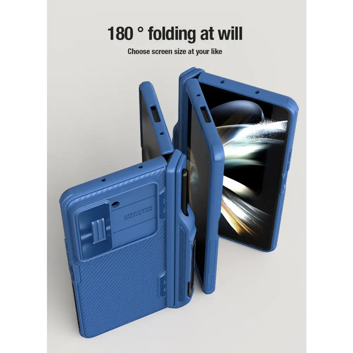 Nillkin CamShield Fold Case for Samsung Galaxy Z Fold 5 with additional stylus holder - black - Cell phone cases