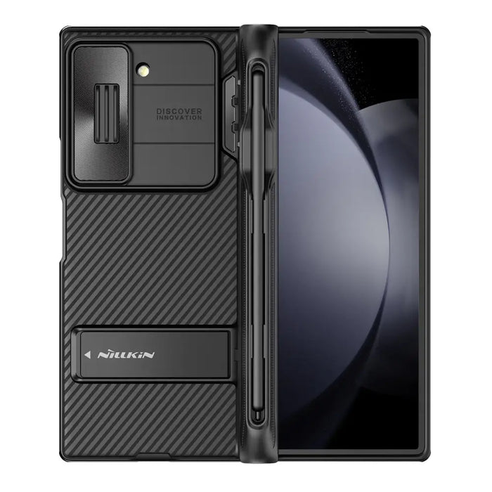Nillkin CamShield Fold Case for Samsung Galaxy Z Fold 6 5G with Stylus Holder - Black - Cell phone cases