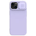 Nillkin CamShield Magnetic Silicone Case iPhone 14 Plus Magnetic MagSafe Camera Cover Purple - Cell phone cases