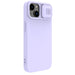 Nillkin CamShield Magnetic Silicone Case iPhone 14 Plus Magnetic MagSafe Camera Cover Purple - Cell phone cases