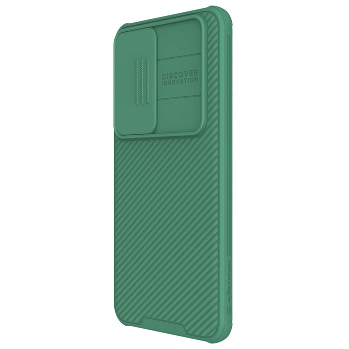 Nillkin CamShield Pro armored case with camera cover for Samsung Galaxy S24 - green - Cell phone cases
