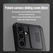 Nillkin CamShield Pro armored case with camera cover for Samsung Galaxy S24 - green - Cell phone cases