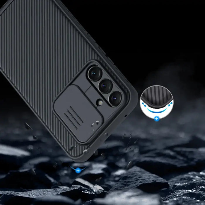 Nillkin CamShield Pro Case Case for Samsung Galaxy A54 5G Cover with Camera Protector Blue - Cell phone cases