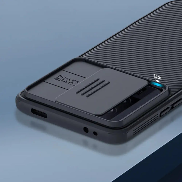 Nillkin CamShield Pro Case for Xiaomi Redmi K60 / K60 Pro / Poco F5 Pro - Black - Cell phone cases