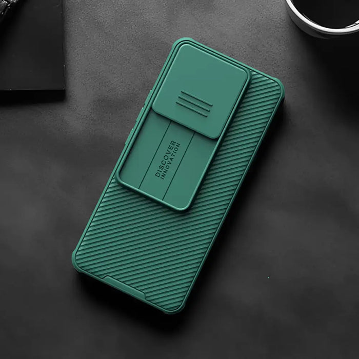 Nillkin CamShield Pro Case for Xiaomi Redmi Note 13 Pro 5G / Poco X6 5G - green - Cell phone cases