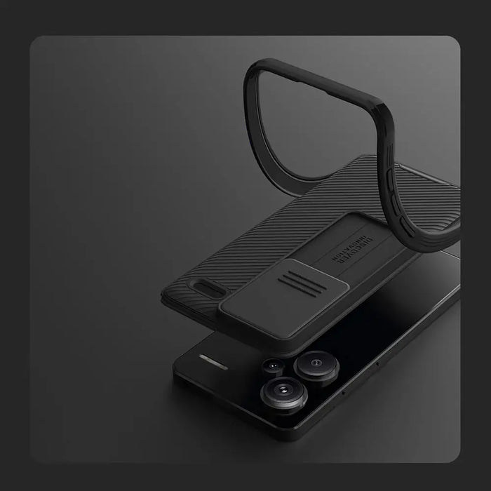 Nillkin CamShield Pro Case for Xiaomi Redmi Note 13 Pro+ 5G - black - Cell phone cases and covers<<<HurtelXML