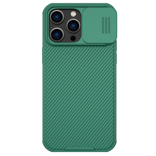 Nillkin CamShield Pro Case iPhone 14 Pro Max Armored Cover Camera Protector Green - Cell phone cases