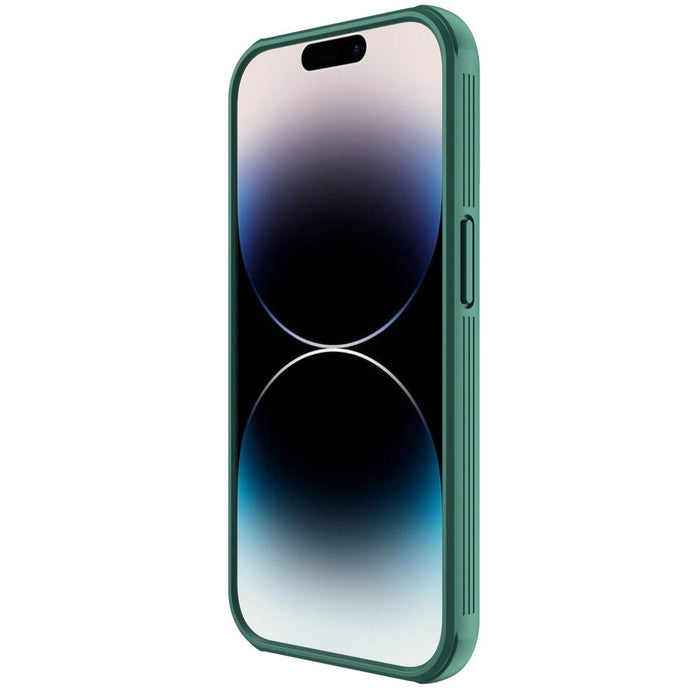 Nillkin CamShield Pro Case iPhone 14 Pro Max Armored Cover Camera Protector Green - Cell phone cases