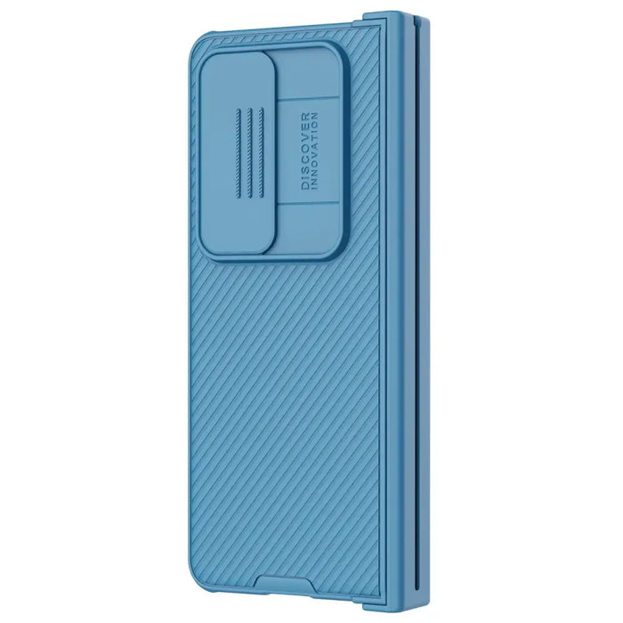Nillkin CamShield Pro Case (simple) case for Samsung Galaxy Z Fold 4 cover with camera cover blue - Cell phone cases