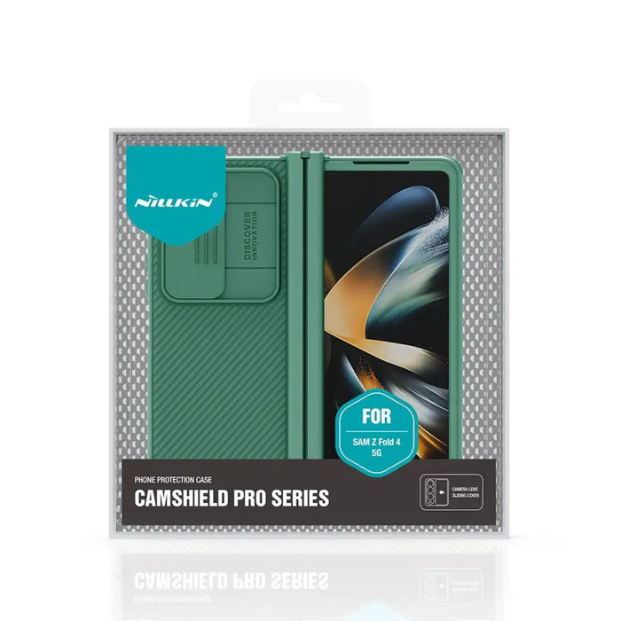 Nillkin CamShield Pro Case (simple) case for Samsung Galaxy Z Fold 4 cover with camera cover blue - Cell phone cases