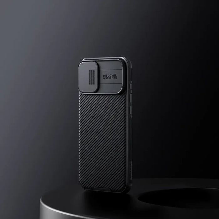 Nillkin CamShield Pro iPhone 16 Case (black) - Cell phone cases and covers<<<HurtelXML&&&Protective cases