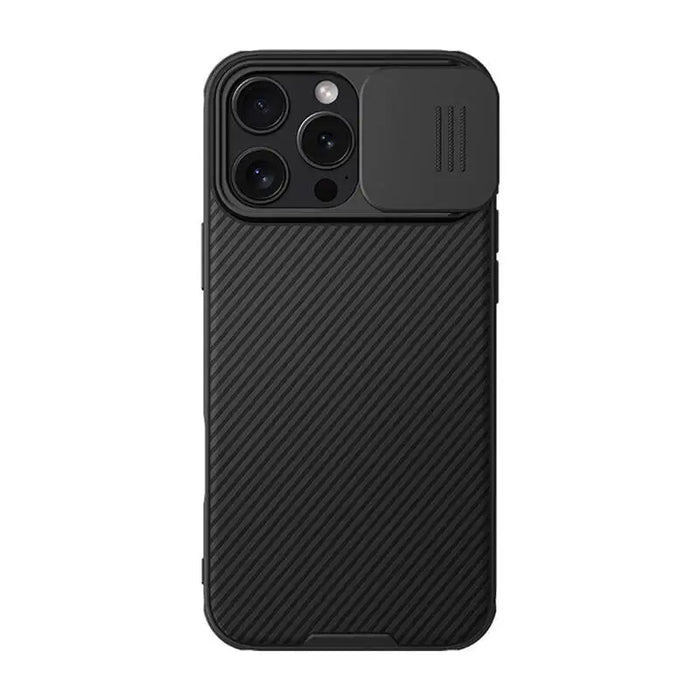 Nillkin CamShield Pro iPhone 16 Pro Max Case (black) - Protective cases for smartphones<<<Cases<<<GSM
