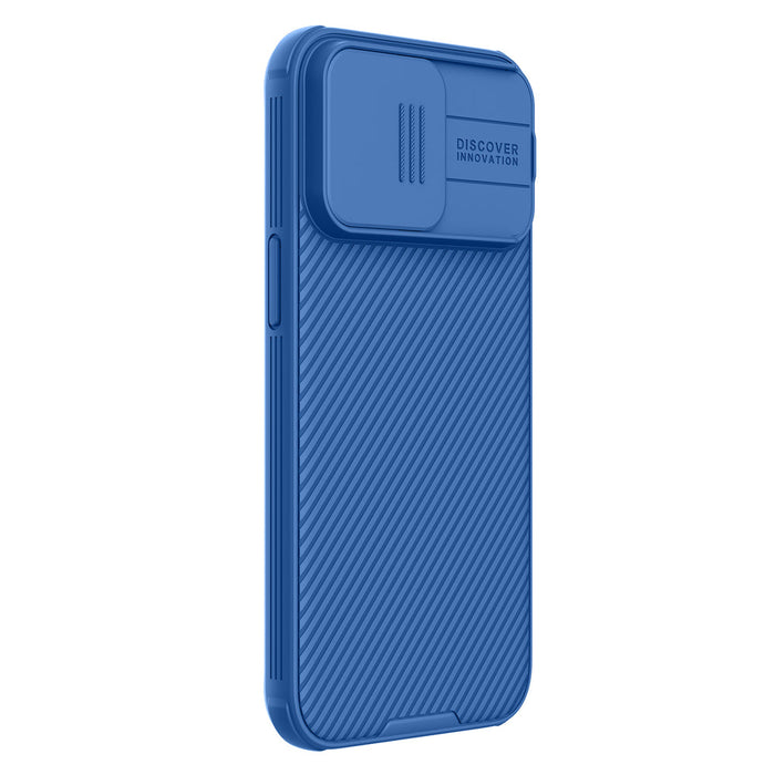 Nillkin CamShield Pro Magnetic Case for iPhone 15 Pro with Camera Protector - Blue - Cell phone cases