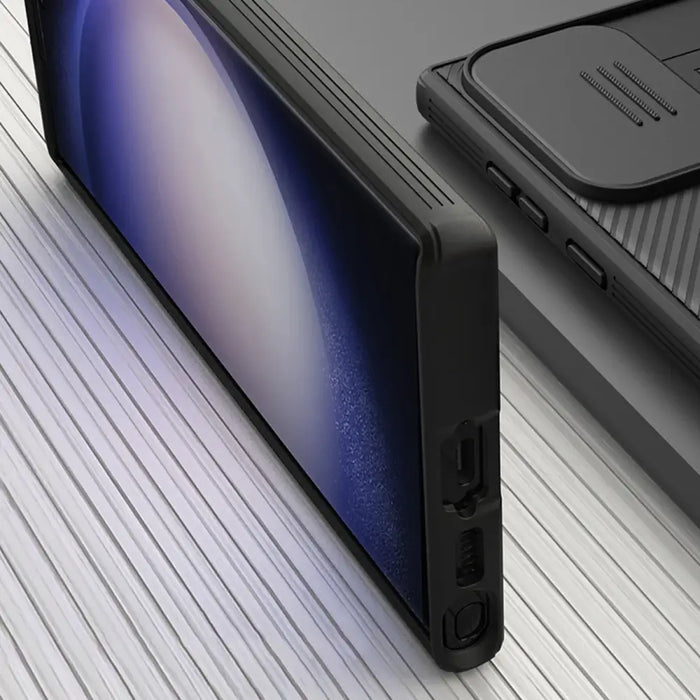 Nillkin CamShield Pro Magnetic Case Case for Samsung Galaxy S23 Ultra Magnetic MagSafe with Camera Protector Black