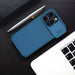 Nillkin CamShield Pro Magnetic Case iPhone 14 Pro Max Cover Camera Protector Blue (with MagSafe) - Cell phone cases