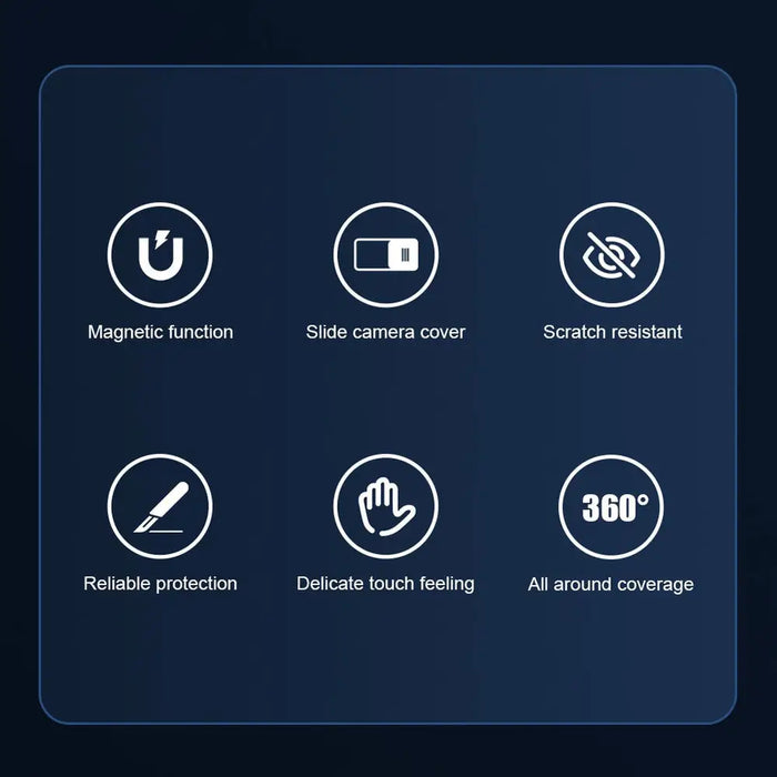 Nillkin CamShield Pro Magnetic Case iPhone 14 Pro Max Cover Camera Protector Blue (with MagSafe) - Cell phone cases