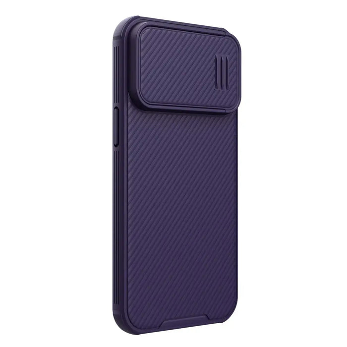 Nillkin CamShield S Case iPhone 14 Pro Max Armored Cover Camera Protector Purple - Cell phone cases