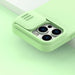 Nillkin CamShield Silky Silicone Case iPhone 14 Pro Case with Camera Protector Blue - Cell phone cases