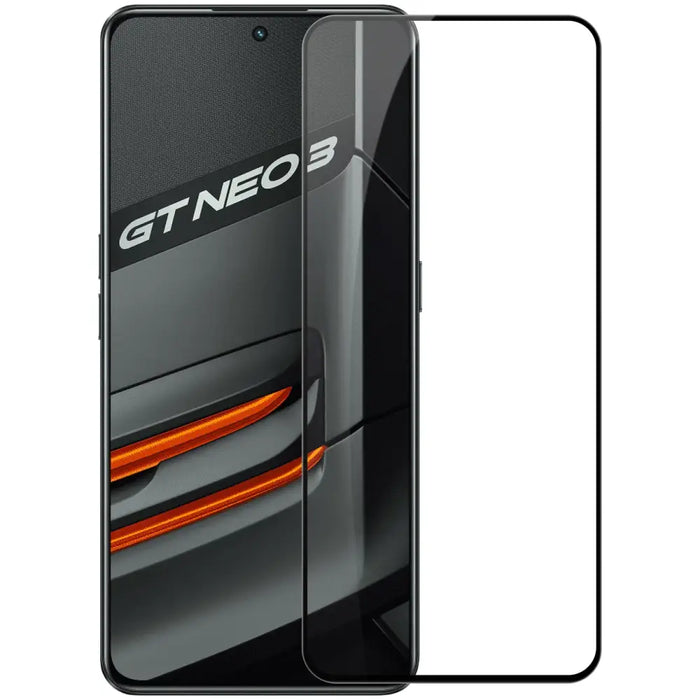 Nillkin CP + PRO ultra-thin full-screen tempered glass with 0.2 mm frame 9H Realme GT Neo 3 black - Cell phone tempered