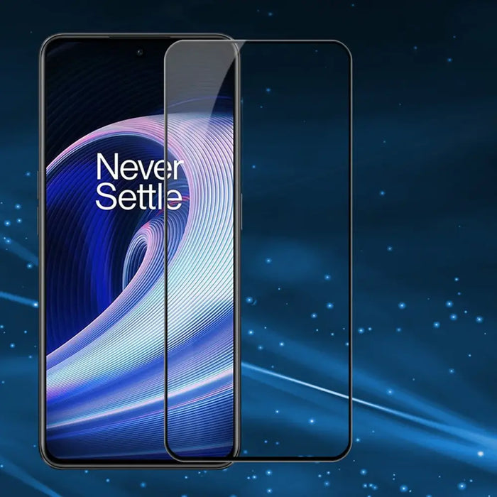 Nillkin CP + PRO ultra-thin tempered glass for the entire screen with a 0.2 mm frame 9H OnePlus Ace black - Cell phone