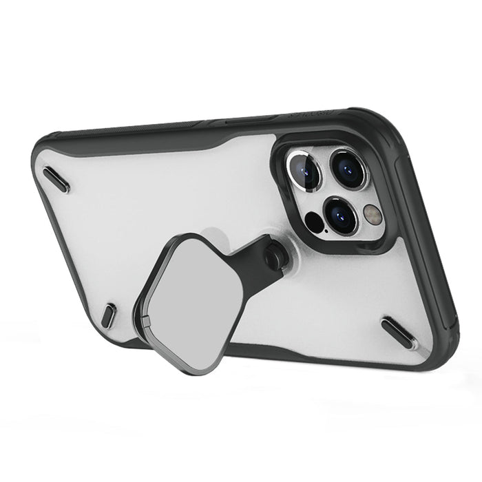 Nillkin Cyclops Case durable case with camera cover and foldable stand for iPhone 13 Pro Max black - Cell phone cases