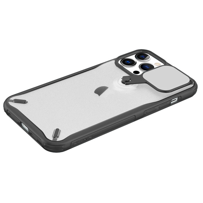 Nillkin Cyclops Case durable case with camera cover and foldable stand for iPhone 13 Pro Max black - Cell phone cases