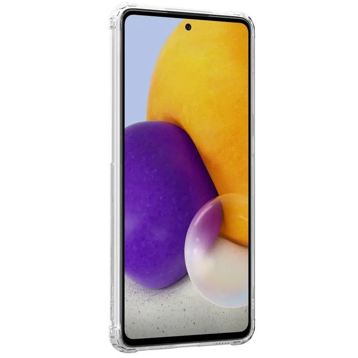 Nillkin Nature gel case ultra slim cover for Samsung Galaxy A72 4G transparent - Cell phone cases and covers<<<HurtelXML