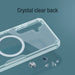 Nillkin Nature Pro armored case with a magnetic ring for Samsung Galaxy S24+ - white - Cell phone cases