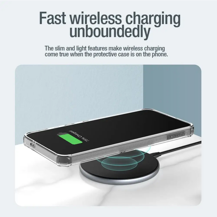 Nillkin Nature Pro armored case with a magnetic ring for Samsung Galaxy S24 - white - Cell phone cases