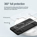 Nillkin Nature Pro armored case with a magnetic ring for Samsung Galaxy S24+ - white - Cell phone cases