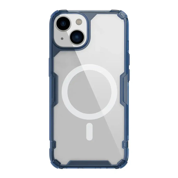 Nillkin Nature Pro armored case with MagSafe for iPhone 15 - blue - Cell phone cases and covers<<<HurtelXML