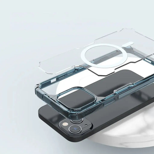 Nillkin Nature Pro armored case with MagSafe for iPhone 15 - blue - Cell phone cases and covers<<<HurtelXML