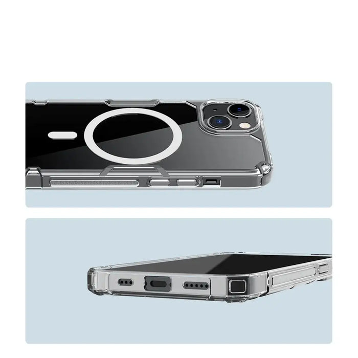 Nillkin Nature Pro armored case with MagSafe for iPhone 15 - white - Cell phone cases and covers<<<HurtelXML