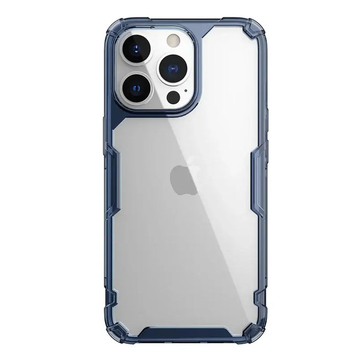 Nillkin Nature Pro case for iPhone 13 Pro Max armored cover blue - Cell phone cases and covers<<<HurtelXML