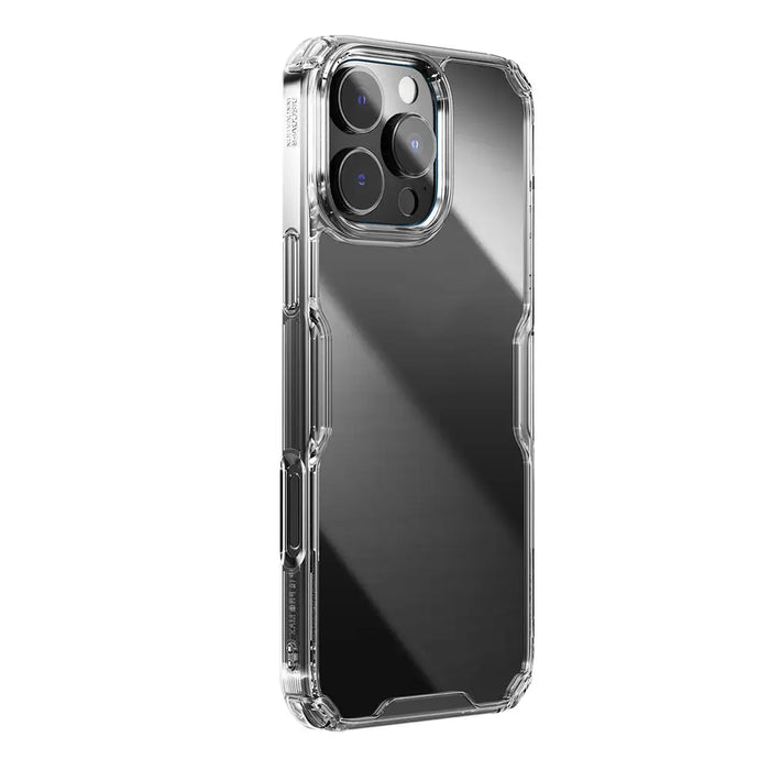 Nillkin Nature Pro Case for iPhone 16 Pro - transparent and white - Cell phone cases and covers<<<HurtelXML