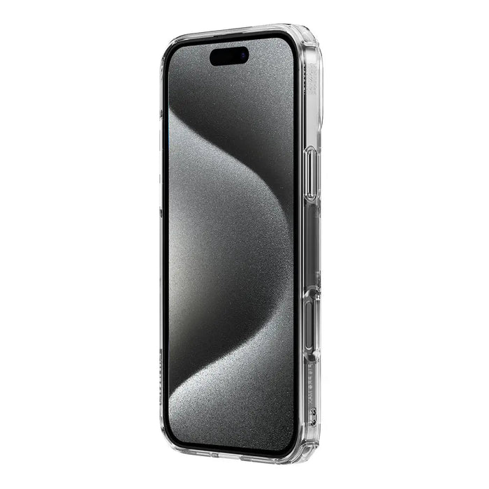 Nillkin Nature Pro Case for iPhone 16 Pro - transparent and white - Cell phone cases and covers<<<HurtelXML