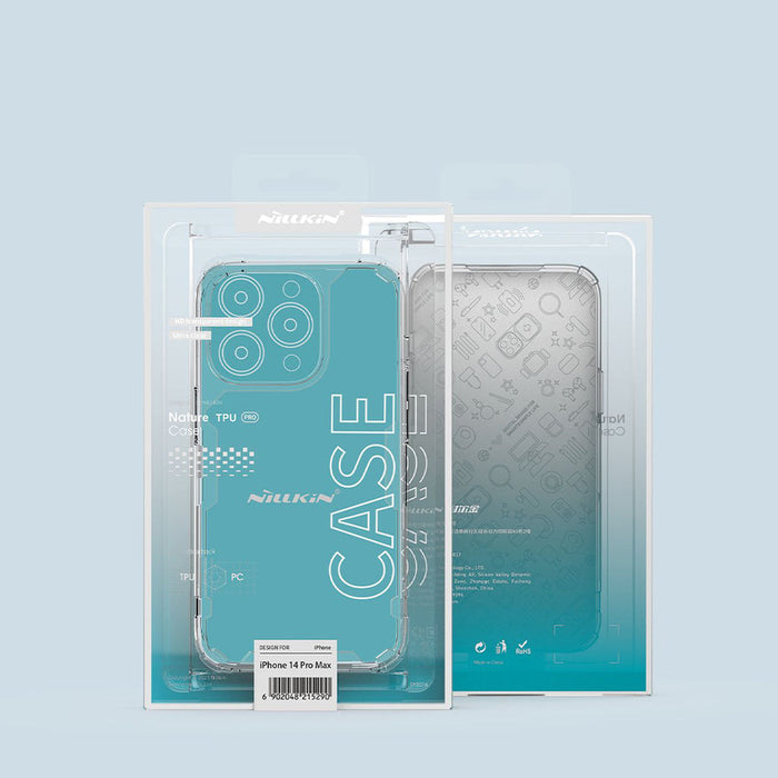 Nillkin Nature Pro case iPhone 14 Pro Max armored cover blue - Cell phone cases and covers<<<HurtelXML