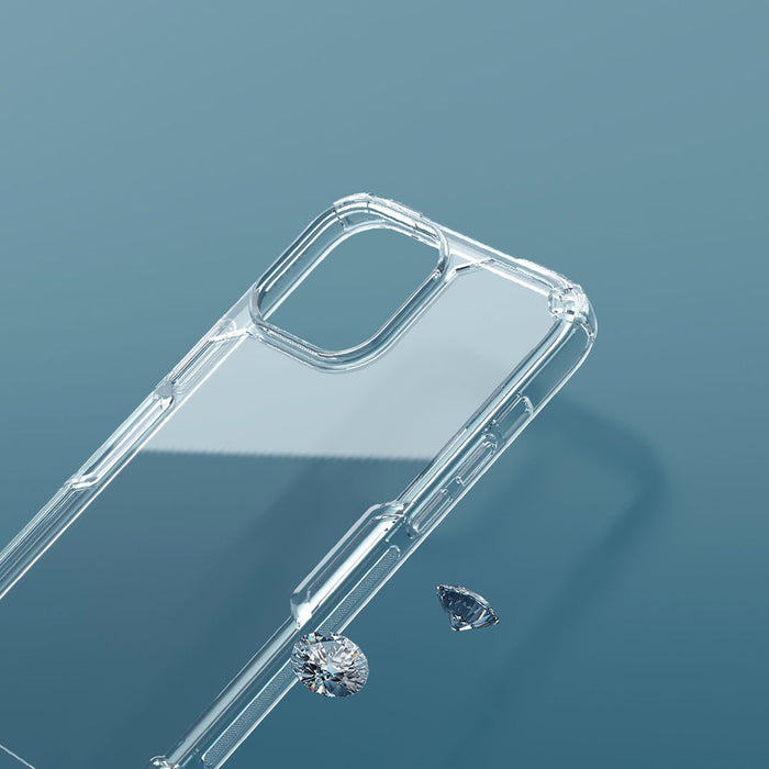 Nillkin Nature Pro case iPhone 14 Pro Max armored cover blue - Cell phone cases and covers<<<HurtelXML