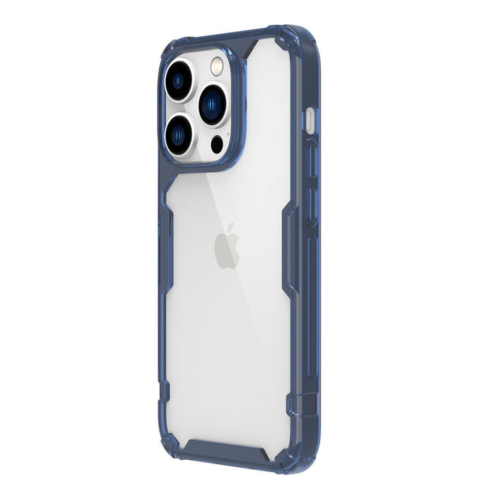 Nillkin Nature Pro case iPhone 14 Pro Max armored cover blue - Cell phone cases and covers<<<HurtelXML