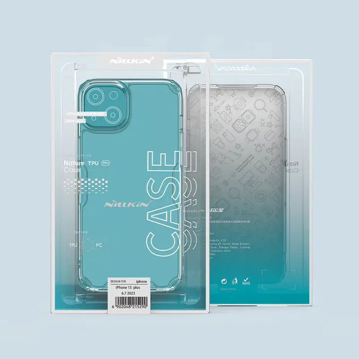 Nillkin Nature Pro iPhone 15 Armored Case - White - Cell phone cases and covers<<<HurtelXML