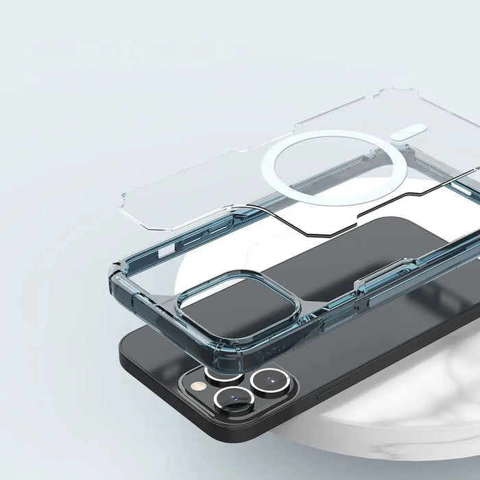 Nillkin Nature Pro Magnetic Case iPhone 14 Pro Max magnetic case MagSafe blue - Cell phone cases and covers<<<HurtelXML