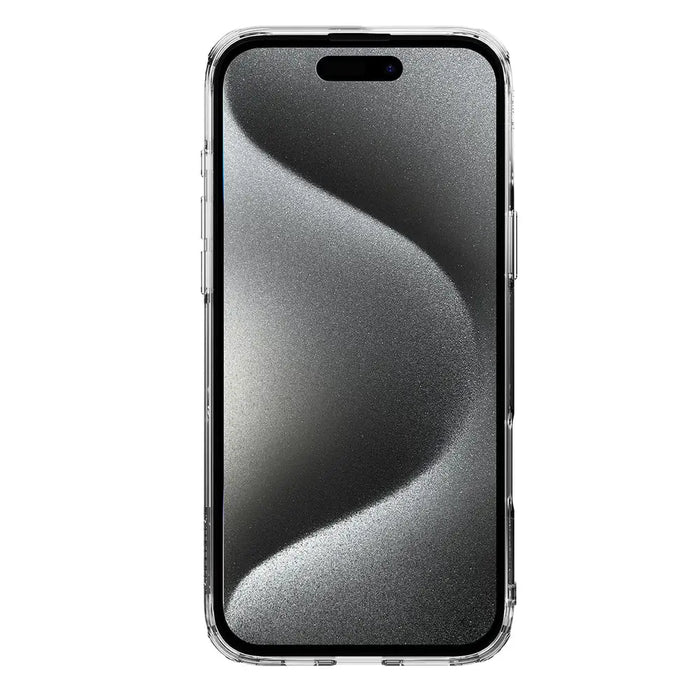 Nillkin Nature Pro Magnetic Case with MagSafe for iPhone 16 Pro - Transparent & White - Cell phone cases