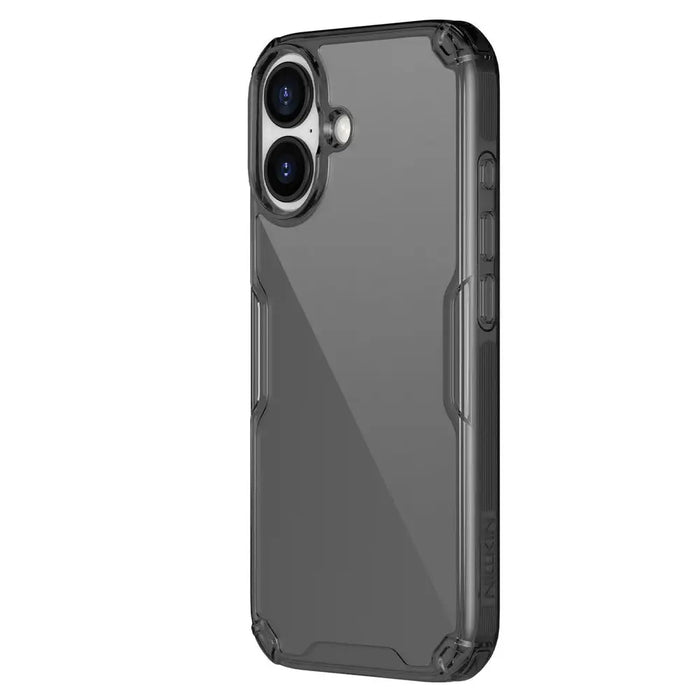 Nillkin Nature TPU Pro Case for iPhone 17 - Translucent Black - Cell phone cases and covers<<<HurtelXML