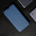 Nillkin Qin Cloth Pro Case Case for iPhone 14 Pro Camera Cover Holster Cover Flip Case Blue - Cell phone cases