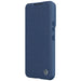 Nillkin Qin Cloth Pro Case Case for Samsung Galaxy S23+ Cover with Flip Camera Protector Blue - Cell phone cases