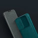Nillkin Qin Cloth Pro Case Case for Samsung Galaxy S23+ Cover with Flip Camera Protector Blue - Cell phone cases