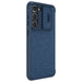Nillkin Qin Cloth Pro Case Case for Samsung Galaxy S23+ Cover with Flip Camera Protector Blue - Cell phone cases