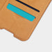 Nillkin Qin leather holster case for Samsung Galaxy A13 5G brown - Cell phone cases and covers<<<HurtelXML